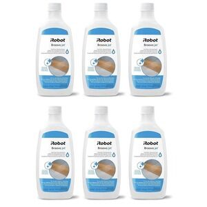 6 Bottles iRobot Braava Jet Hard Floor Cleaning Solution Fresh Scent 16‎ oz Each